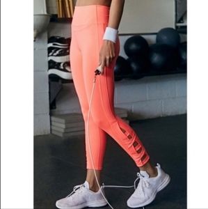 NWT Free People Very Prairie Leggings Papyana Punch Size Large